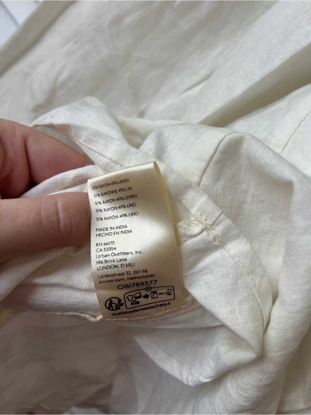 Free People Open Back Tunic Blouse - Picture 4 of 4